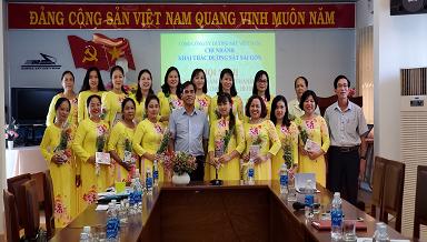 Công đoàn chi nhánh khai thác Đường sắt Sài Gòn kỷ niệm 89 năm ngày thành lập Hội liên hiệp phụ nữ Việt Nam